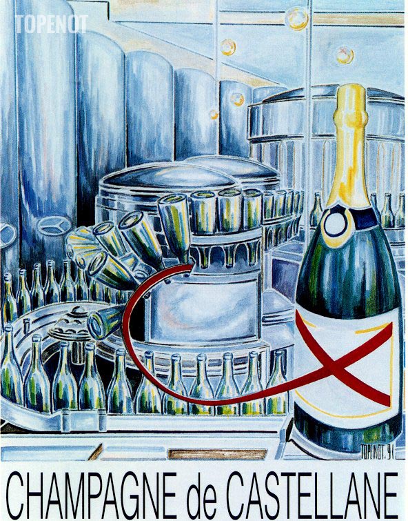 Champagne-de Castellane-affiche-1991