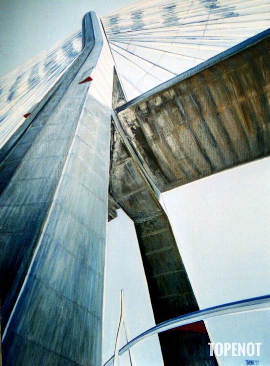 Pont-de-Normandie-Huile-sur-toile-1997